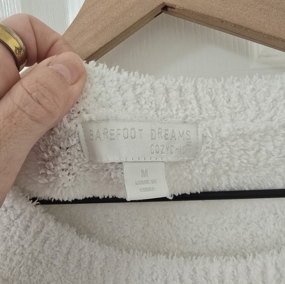 Barefoot Dreams Cozychic Knit Lounge Shorts Set Size M - Picture 5 of 8